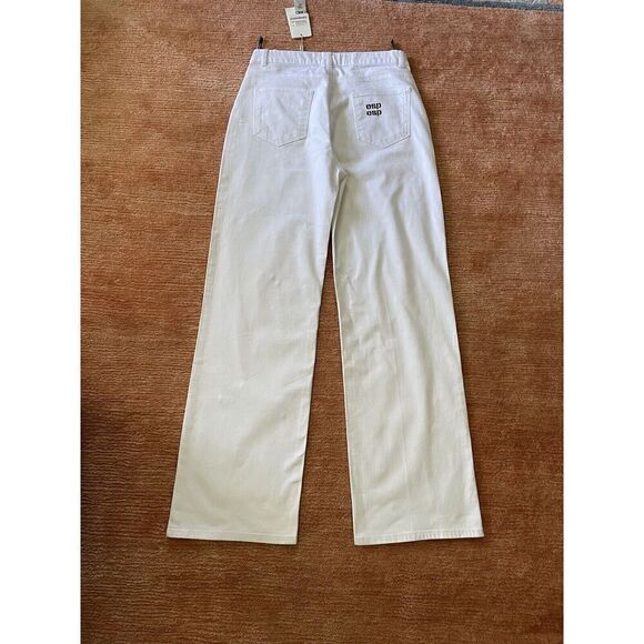 Esparanto Women’s Size L Jeans Bedazzled White European Designer New With Tag - Picture 2 of 9